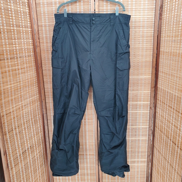 Boulder Gear Mens Black Cargo Cold Weather Pants Size Large - Picture 1 of 11
